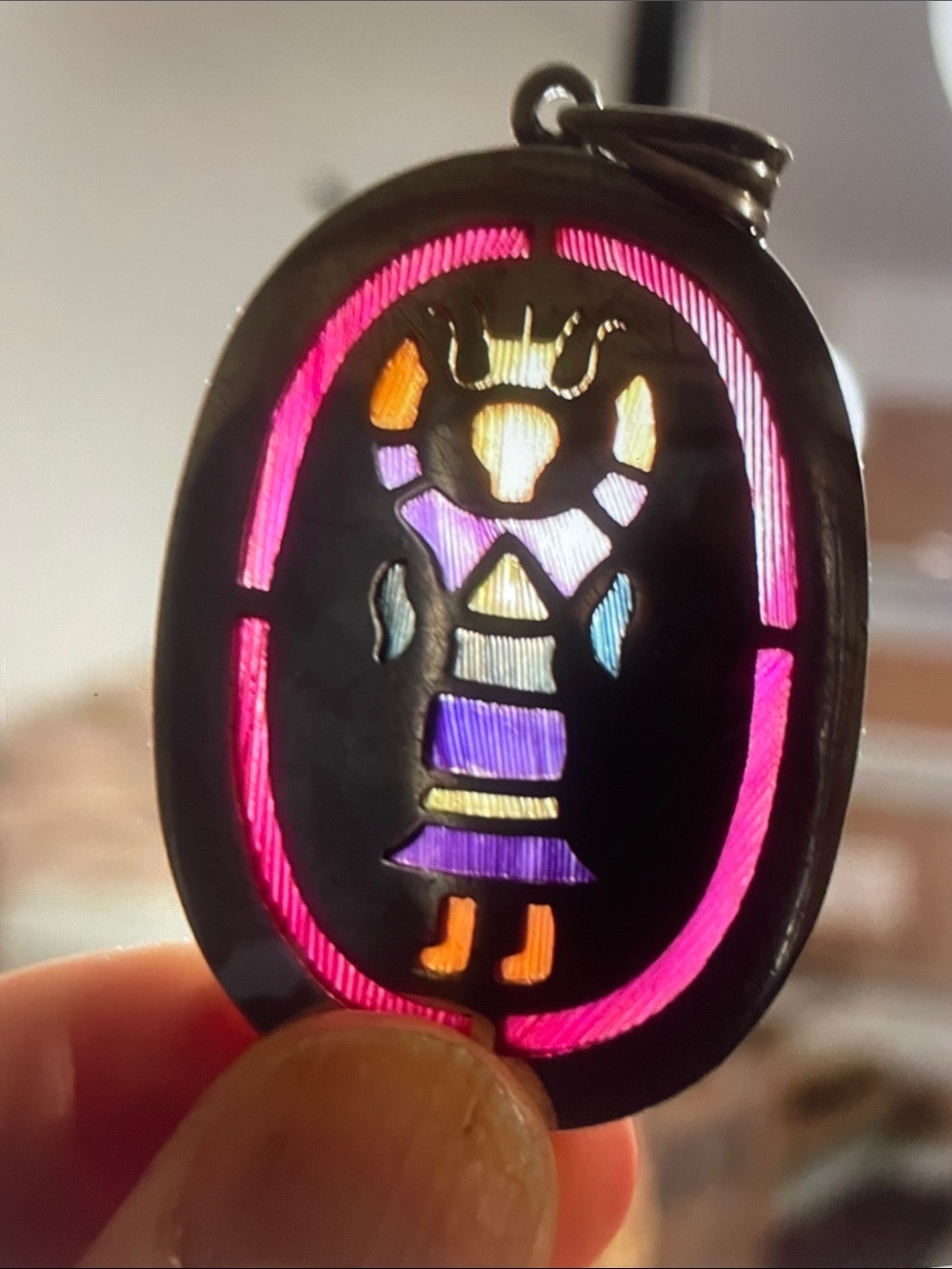 Unique Taxco Sterling Silver Pendant